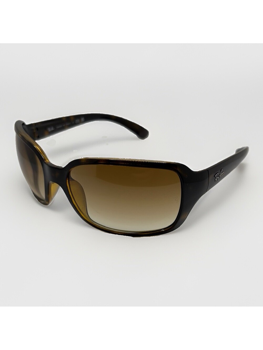 Ray-Ban RB4068 710/51 Women’s Oversized Square Tortoise Brown Gradient